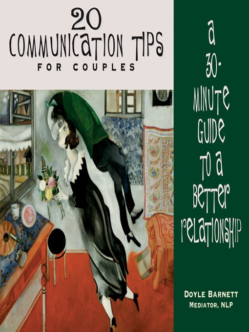 Title details for 20 Communication Tips for Couples by Doyle Barnett - Available